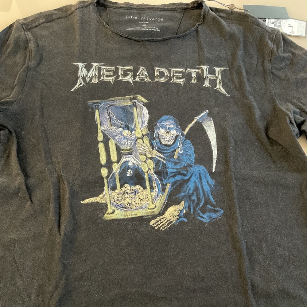John Varvatos - Megadeth T-shirt